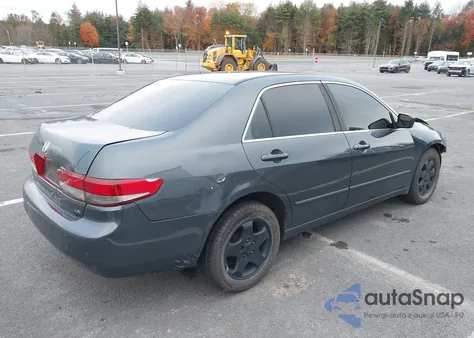 2004 Honda Accord 2.4 Lx из США, поврежденный, VIN 1HGCM56334A080069